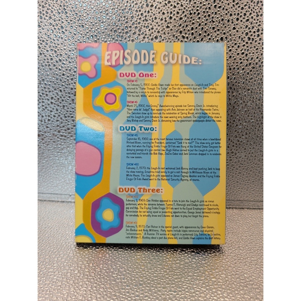 The Best of Rowan & Martin's Laugh-In DVD, 2003 Rhino,3 Disc Set‎ W/Insert  LN